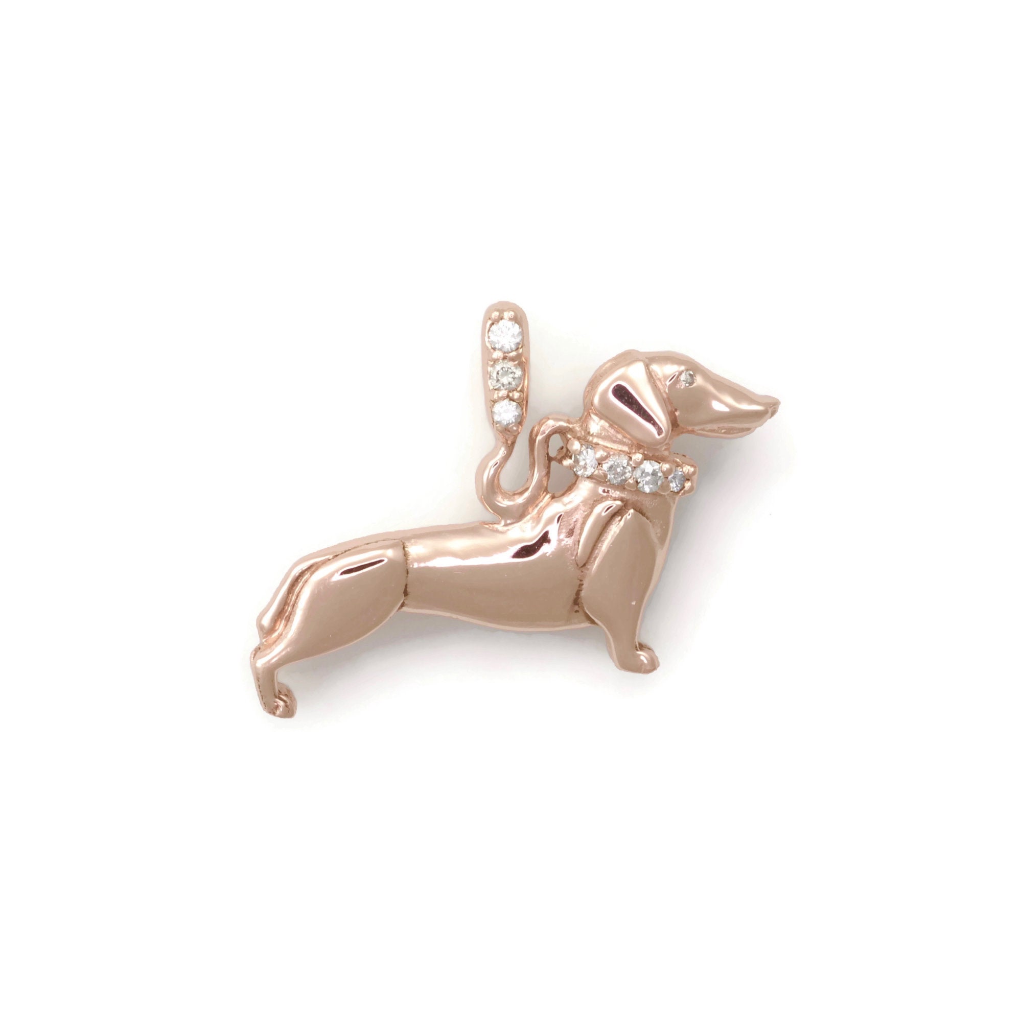 Detail Dachshund Diamond Necklaces Nomer 34