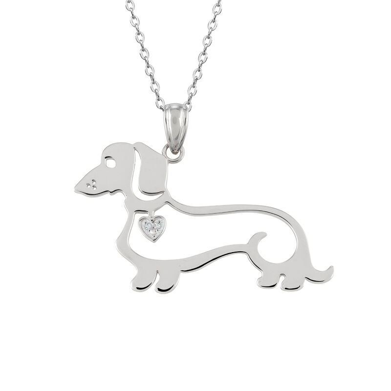 Detail Dachshund Diamond Necklaces Nomer 41