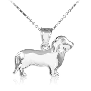 Detail Dachshund Diamond Necklaces Nomer 42