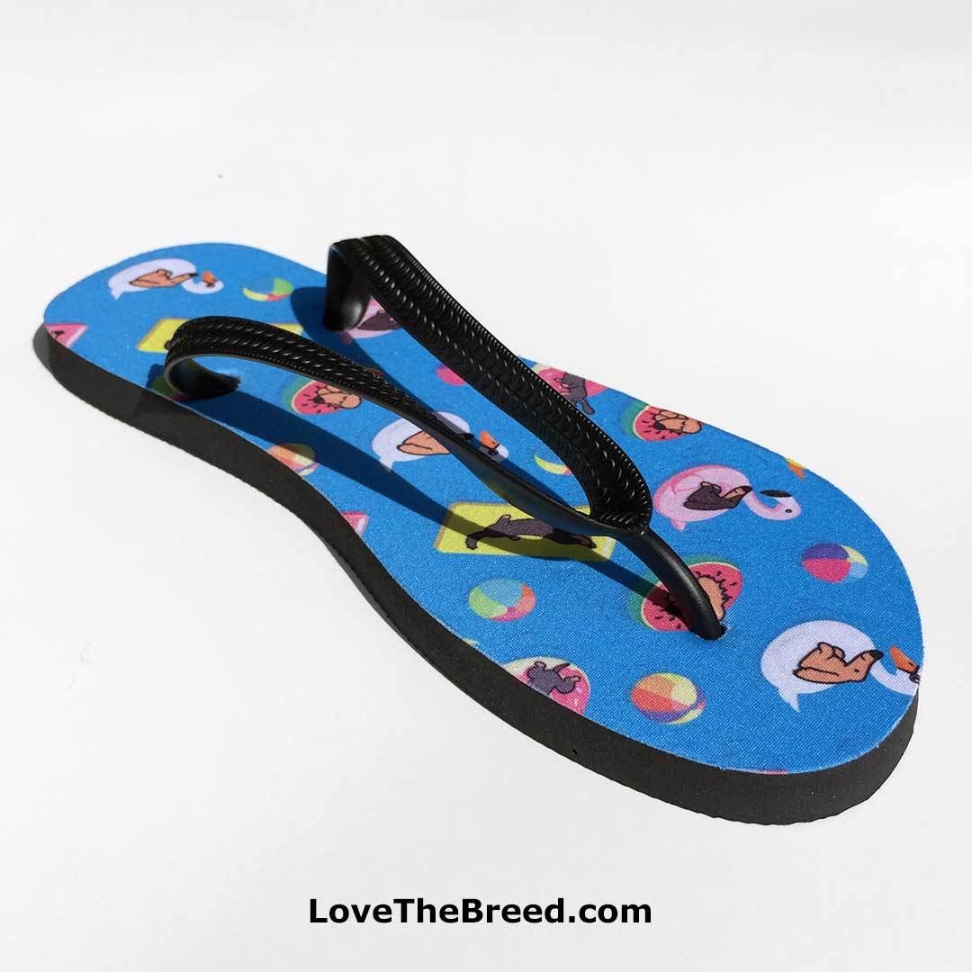 Detail Dachshund Flip Flops Nomer 12