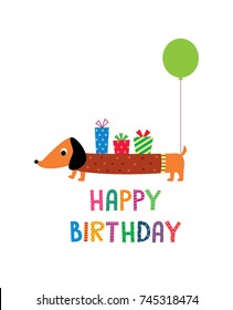 Detail Dachshund Happy Birthday Images Nomer 12