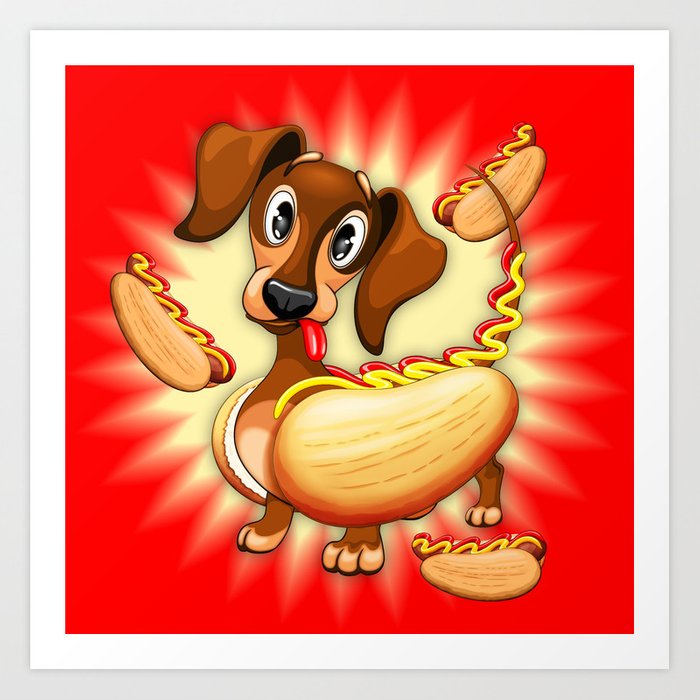 Detail Dachshund Hot Dog Nomer 10