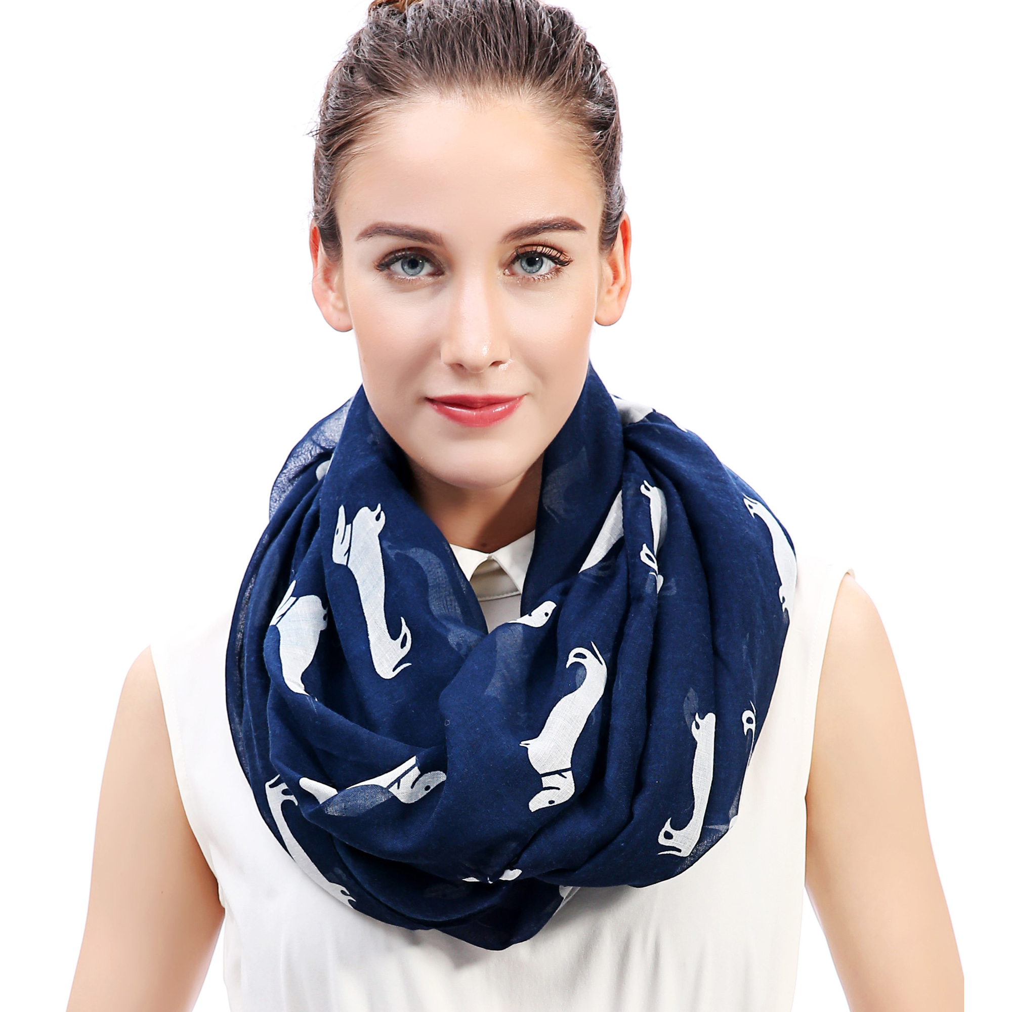 Detail Dachshund Infinity Scarf Nomer 2