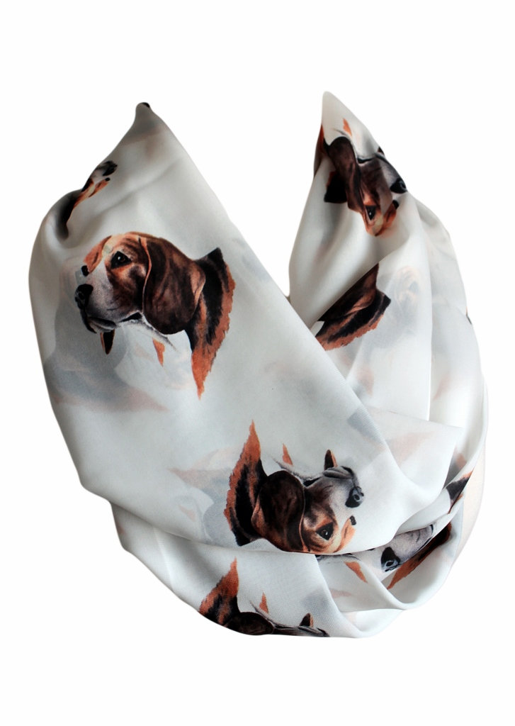 Detail Dachshund Infinity Scarf Nomer 40