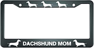 Detail Dachshund License Plate Frame Nomer 11