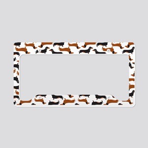 Detail Dachshund License Plate Frame Nomer 7