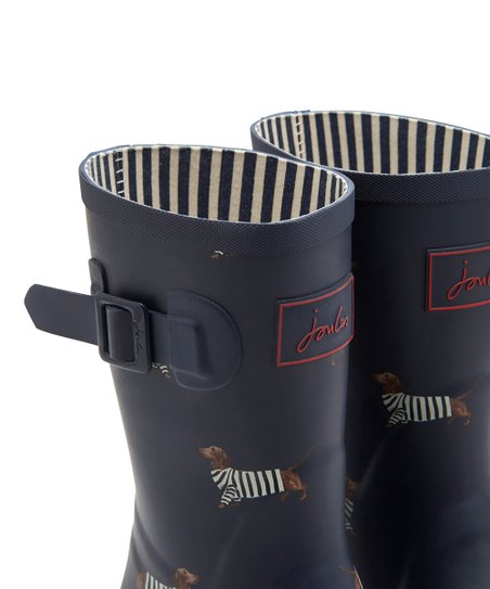 Detail Dachshund Print Rain Boots Nomer 31