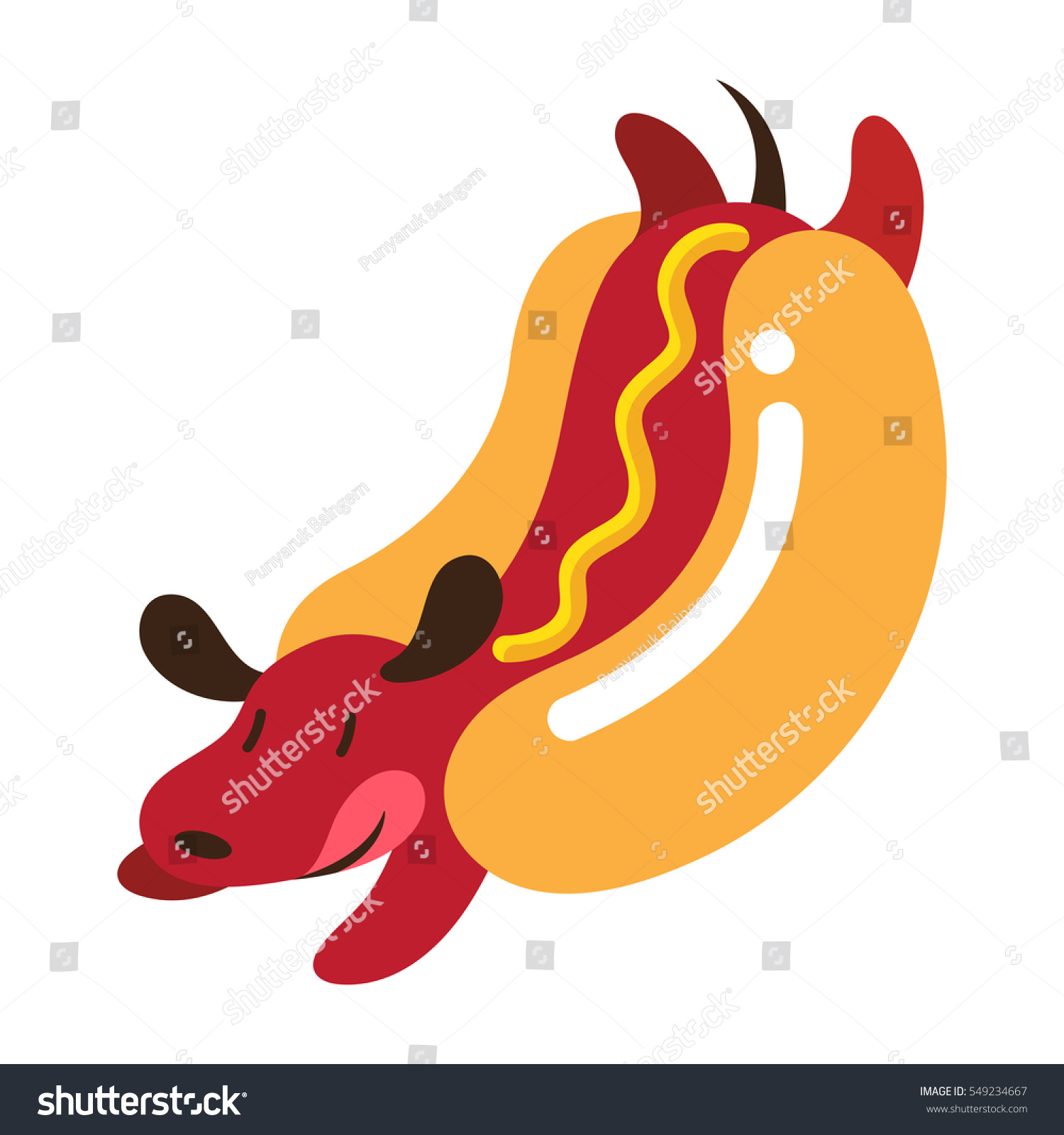 Detail Dachshund Puppy In Hotdog Bun Nomer 42