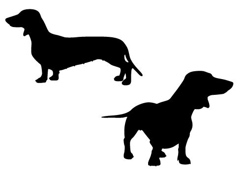 Detail Dachshund Silhouette Clip Art Free Nomer 9