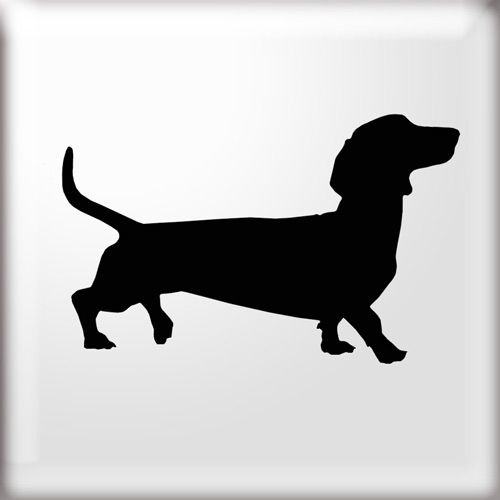 Detail Dachshund Silhouette Printable Nomer 11