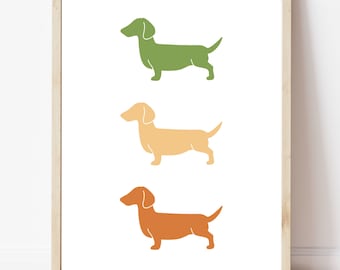 Detail Dachshund Silhouette Printable Nomer 53