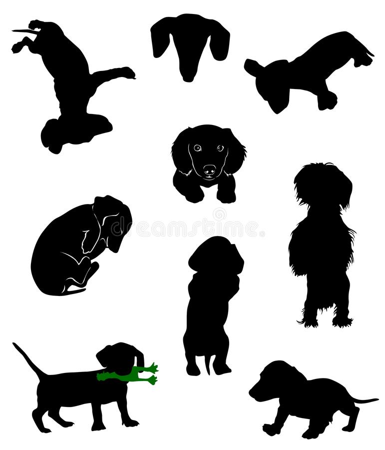 Detail Dachshund Silhouette Sitting Nomer 31