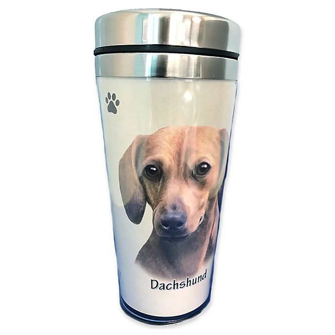 Detail Dachshund Travel Mug Nomer 27