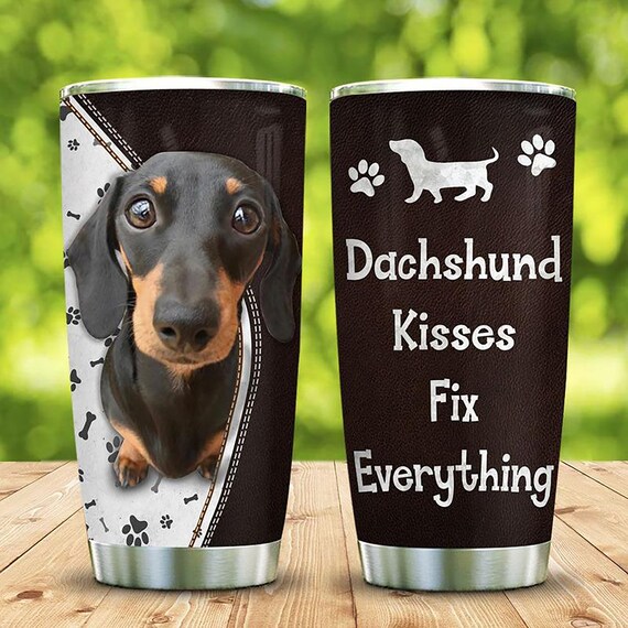 Detail Dachshund Travel Mug Nomer 32