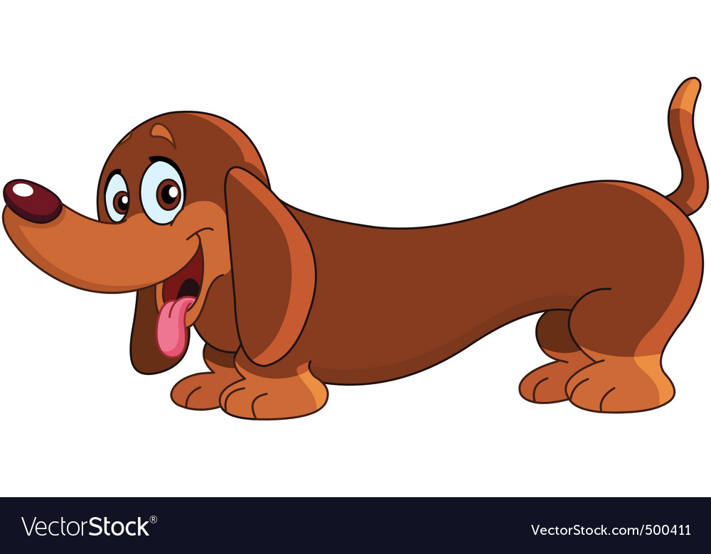 Detail Dachshund Vector Image Nomer 17