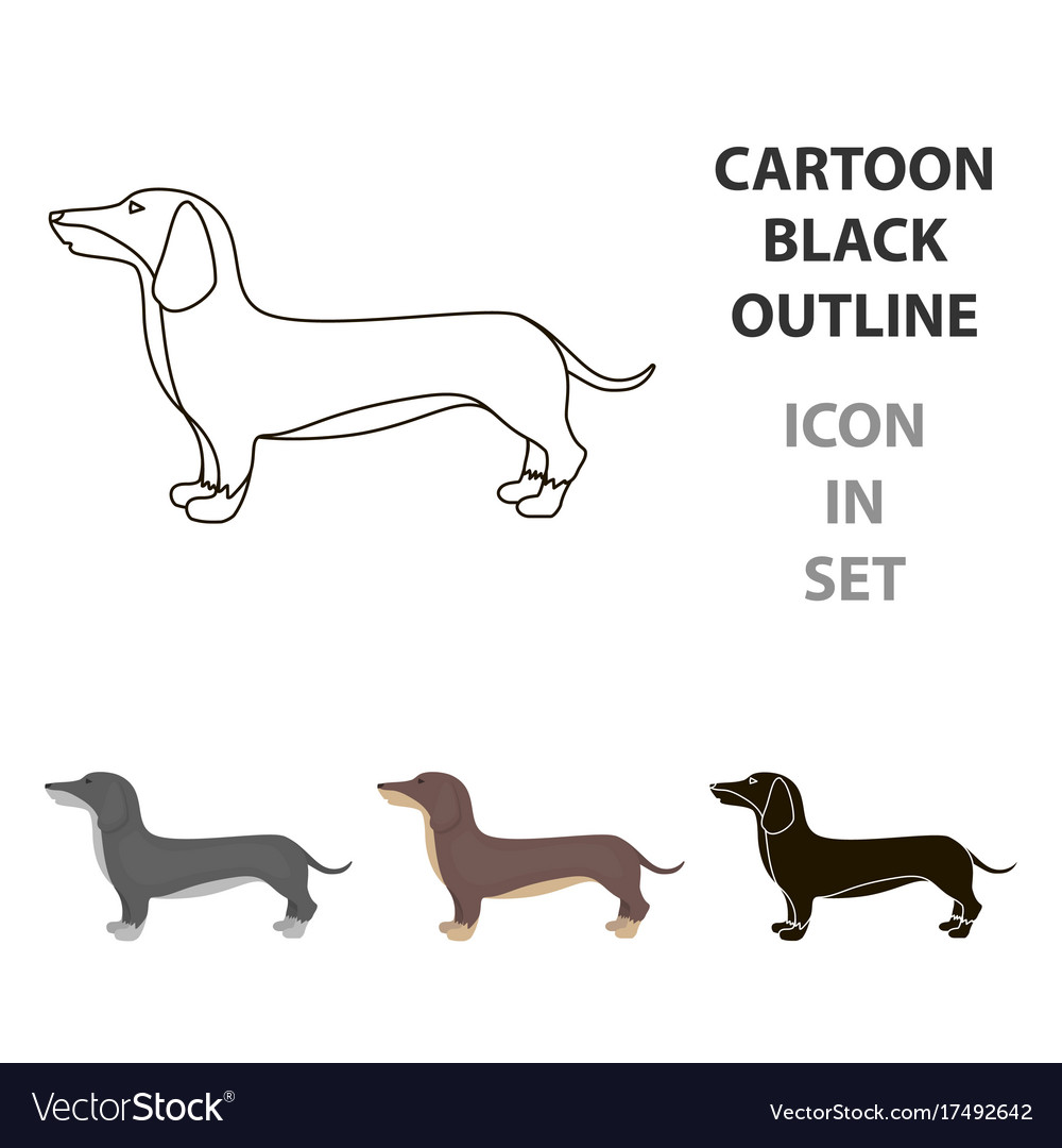 Detail Dachshund Vector Image Nomer 22