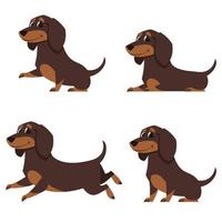 Detail Dachshund Vector Image Nomer 32