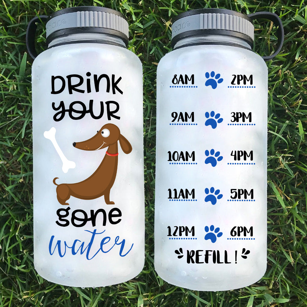 Detail Dachshund Water Bottle Nomer 24