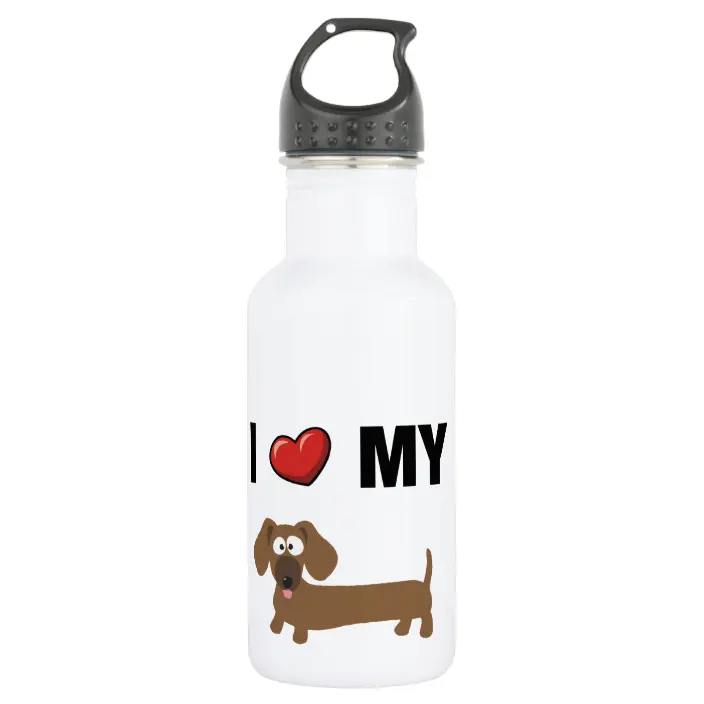 Detail Dachshund Water Bottle Nomer 10