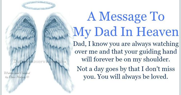 Detail Dad In Heaven Quotes Nomer 5