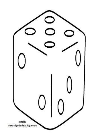 Detail Dadu 3 Dimensi Nomer 14