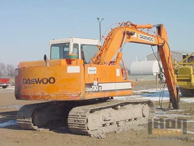 Detail Daewoo 130 Excavator Specs Nomer 15