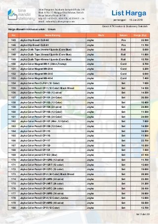 Detail Daftar Alat Tulis Kantor Nomer 39