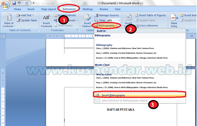 Detail Daftar Gambar Otomatis Di Word 2007 Nomer 24