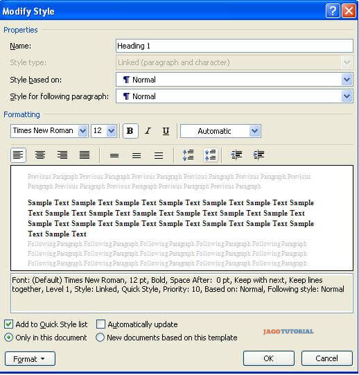 Detail Daftar Gambar Otomatis Di Word 2007 Nomer 54