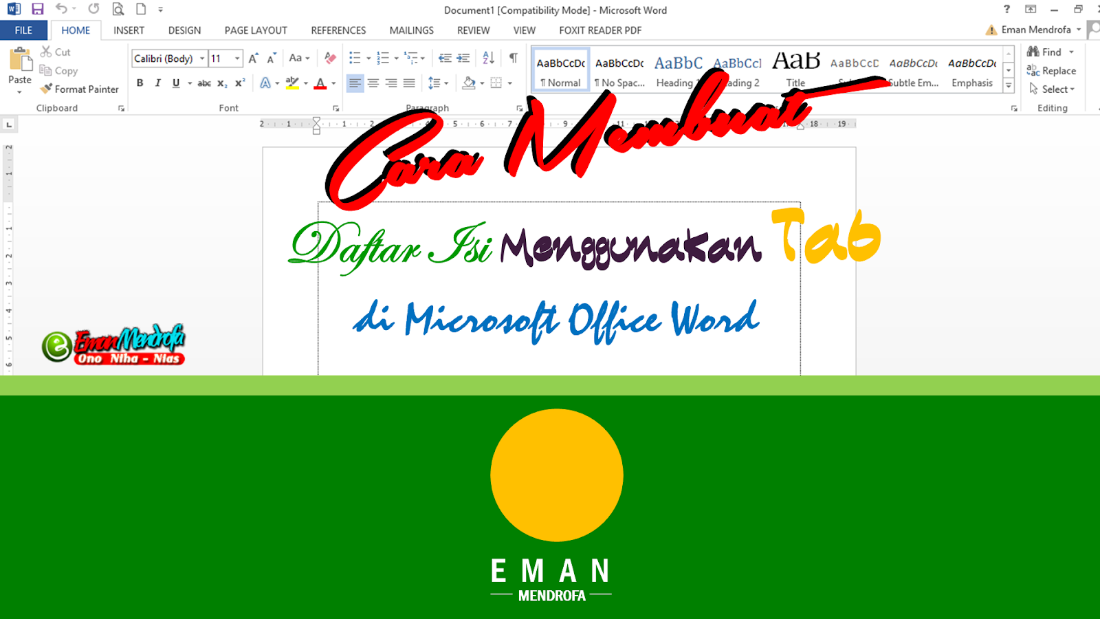 Detail Daftar Gambar Otomatis Ms Word Nomer 53