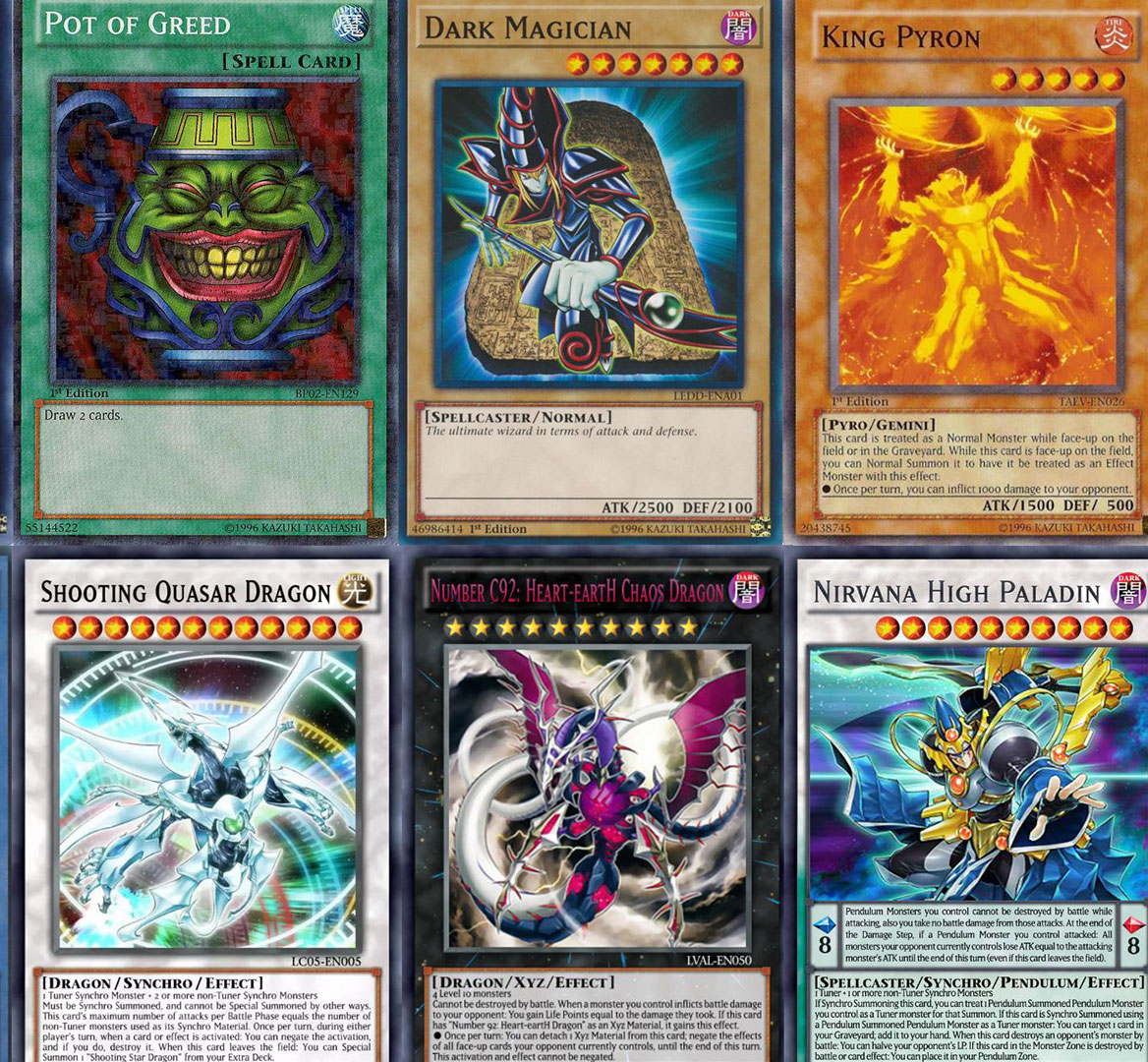 Yo Gi Yo Cards