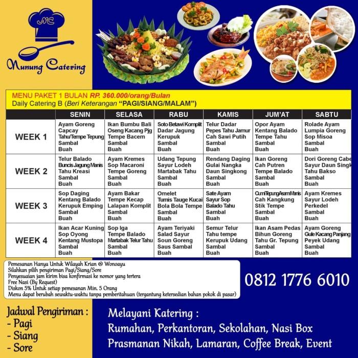 Detail Daftar Menu Makan Malam Prasmanan Nomer 29