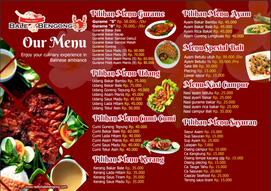 Detail Daftar Menu Makanan Restoran Nomer 28