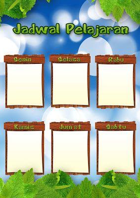 Detail Daftar Piket Kreatif Gambar Anak Sd Piket Nomer 32