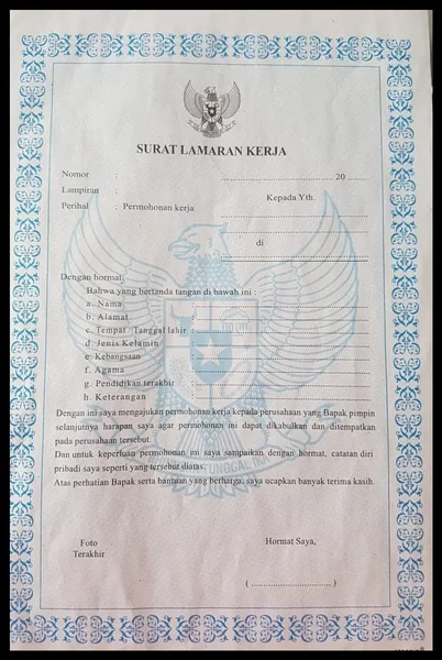 Detail Daftar Riwayat Hidup Dalam Surat Lamaran Kerja Nomer 40