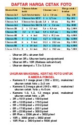 Detail Daftar Ukuran Foto Nomer 36