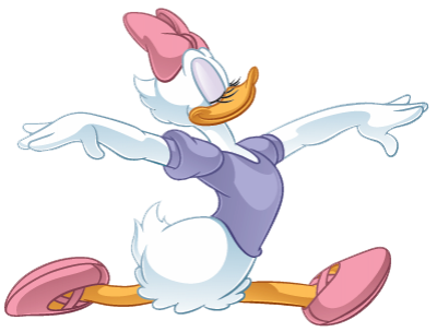 Detail Daisy Duck Transparent Background Nomer 35