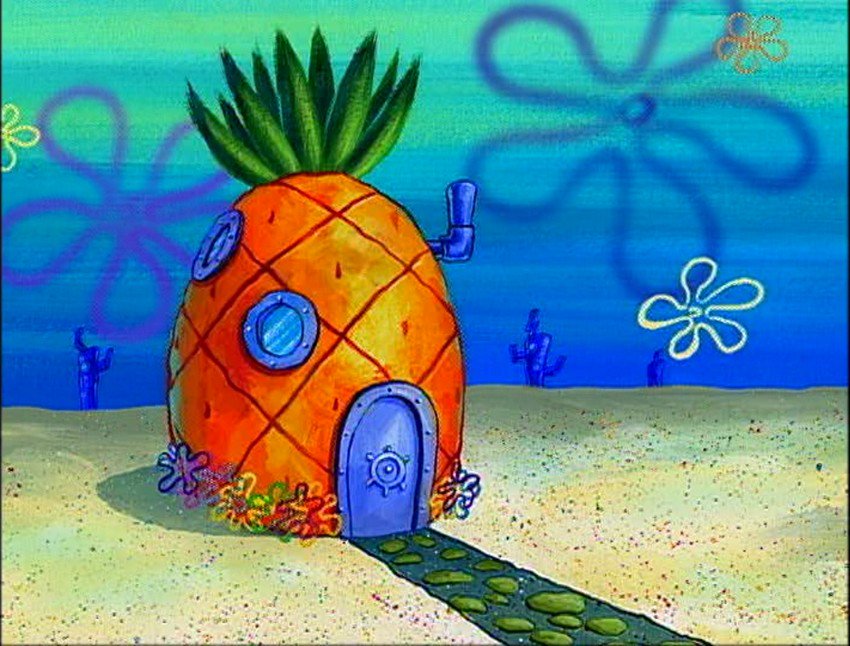 Detail Dalam Rumah Spongebob Nomer 35