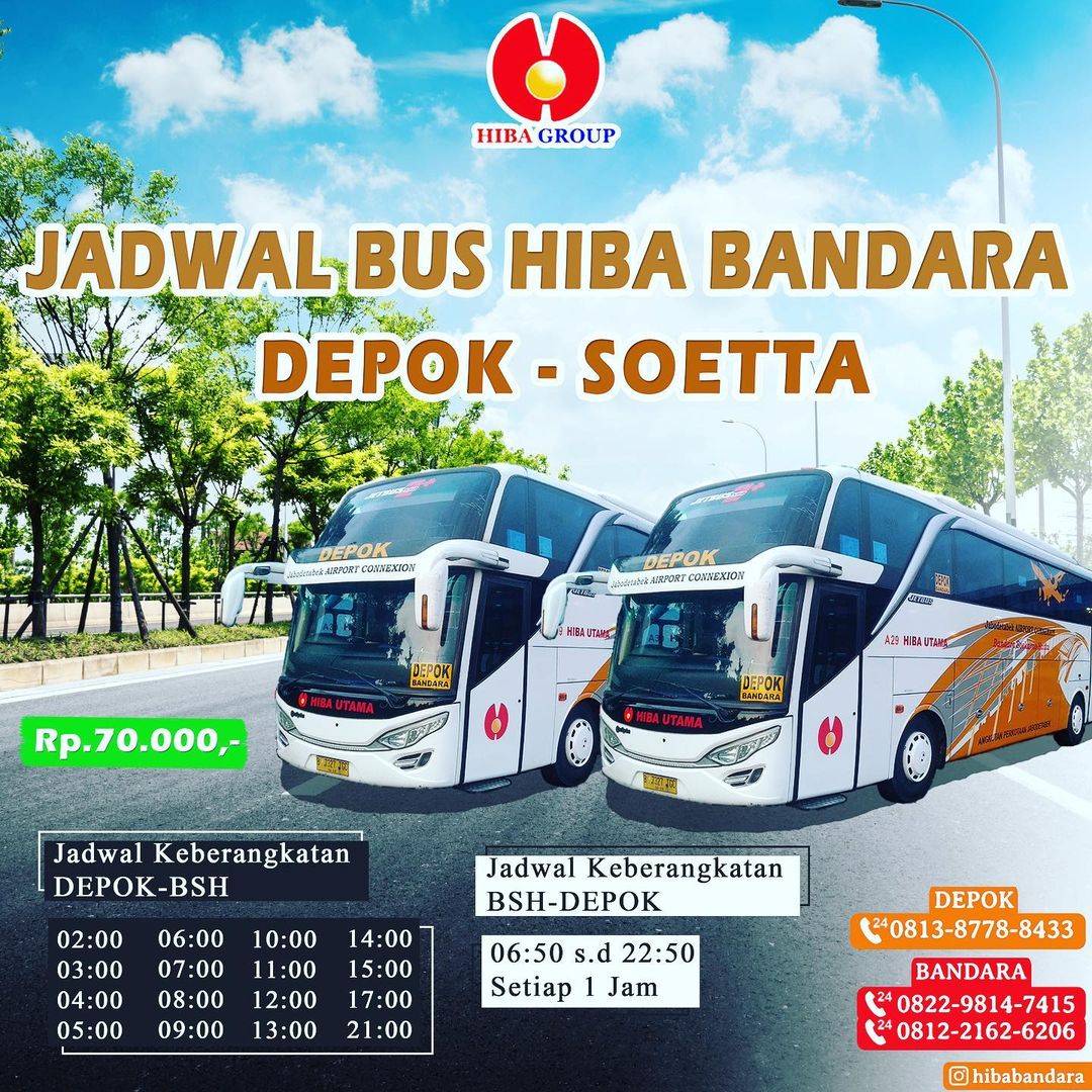 Detail Damri Dari Bandara Soekarno Hatta Ke Depok Nomer 2