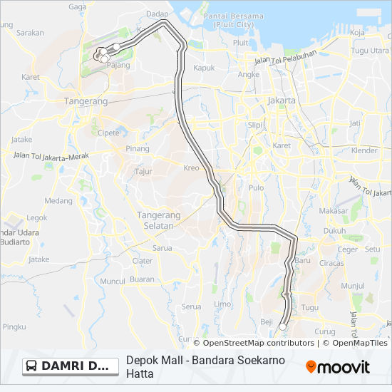 Detail Damri Dari Bandara Soekarno Hatta Ke Depok Nomer 9