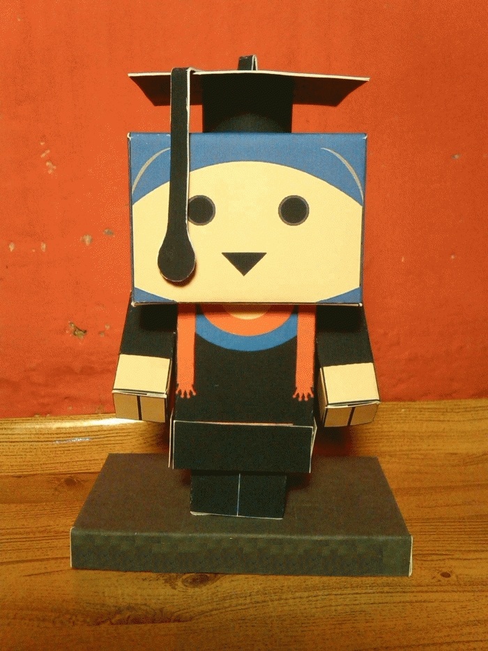 Detail Danbo Wisuda Nomer 20