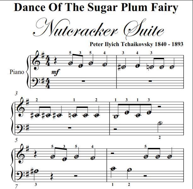Detail Dance Of The Sugar Plum Fairy Easy Piano Pdf Nomer 28