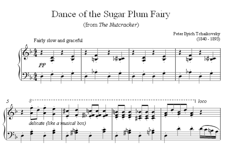 Detail Dance Of The Sugar Plum Fairy Easy Piano Pdf Nomer 39