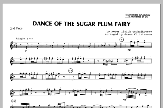 Detail Dance Of The Sugar Plum Fairy Flute Nomer 12