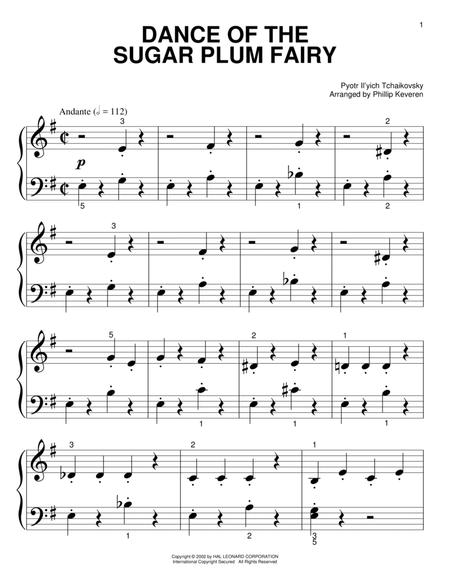 Download Dance Of The Sugar Plum Fairy Free Piano Sheet Music Nomer 30