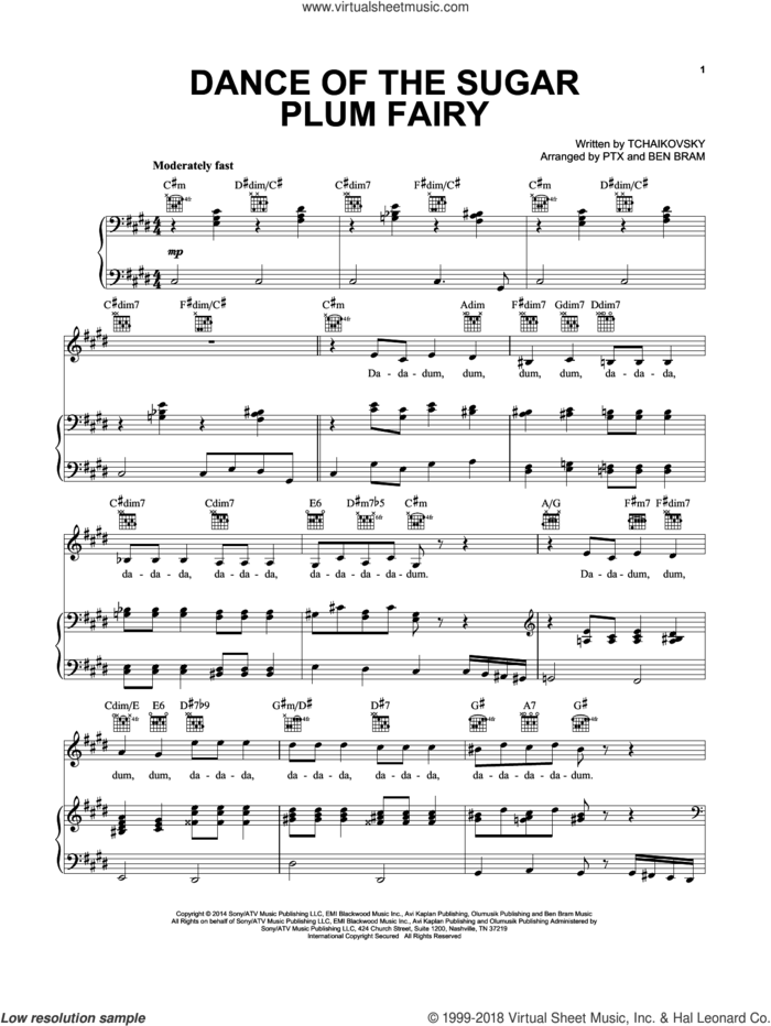 Detail Dance Of The Sugar Plum Fairy Free Piano Sheet Music Nomer 41