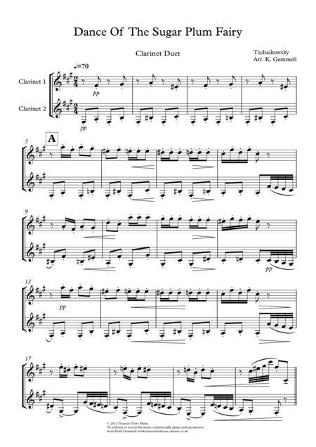 Detail Dance Of The Sugar Plum Fairy Piano Pdf Nomer 34