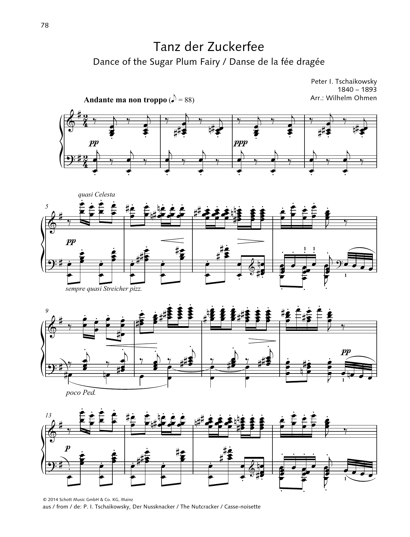 Detail Dance Of The Sugar Plum Fairy Piano Pdf Nomer 37