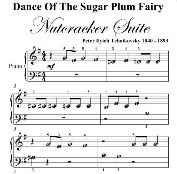 Detail Dance Of The Sugar Plum Fairy Piano Pdf Nomer 43