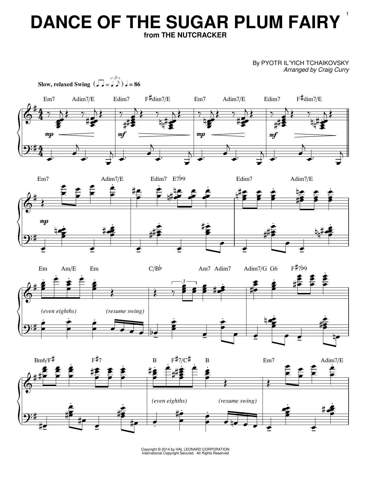 Detail Dance Of The Sugar Plum Fairy Piano Pdf Nomer 51